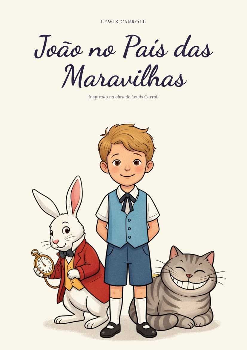 Capa de Alice no País das Maravilhas